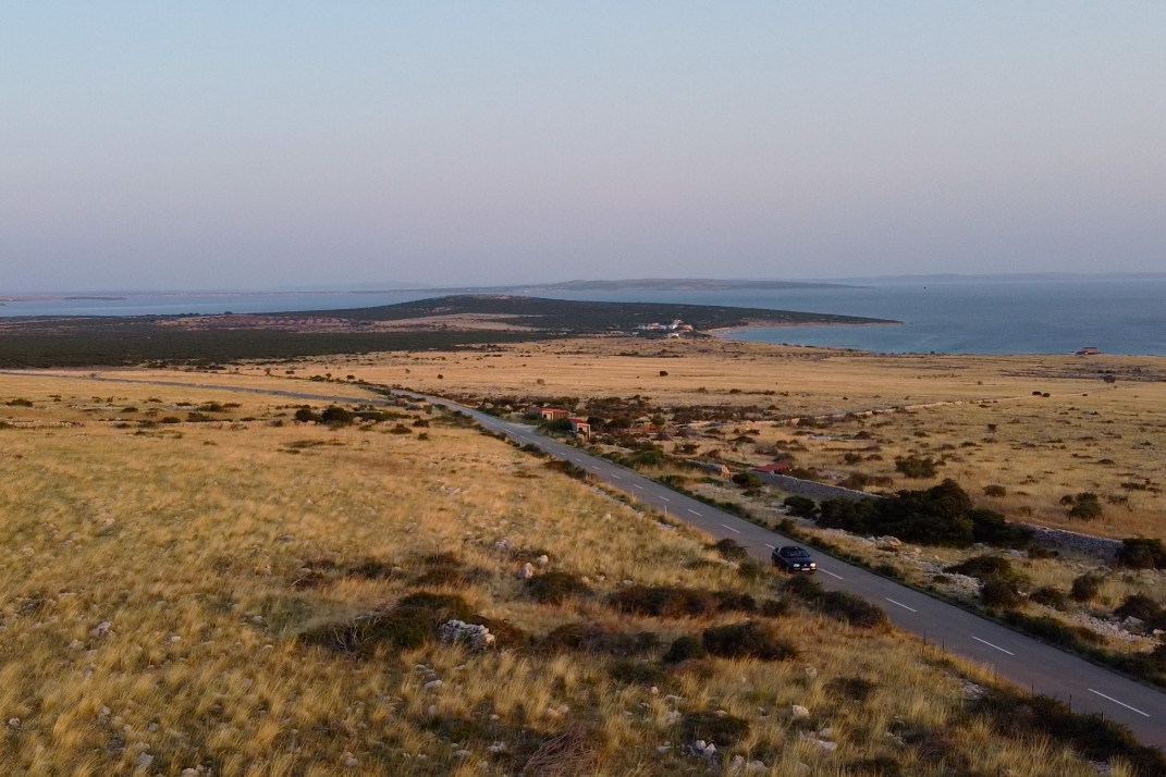 Pag-Kroatien.Landschaft