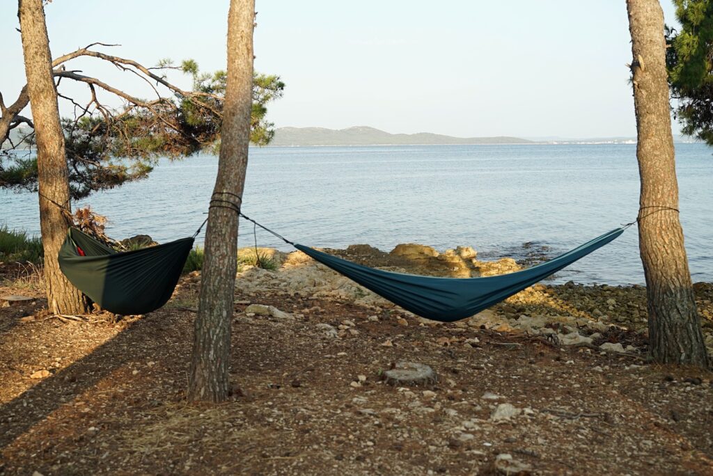 Hängematte-Strand