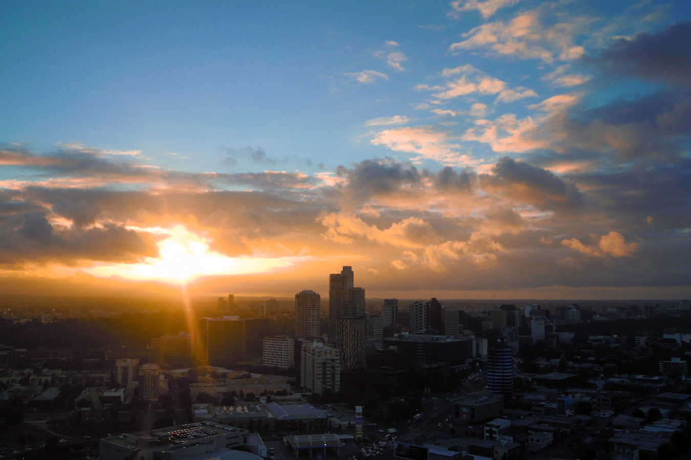 melbourne-skyline-sunset